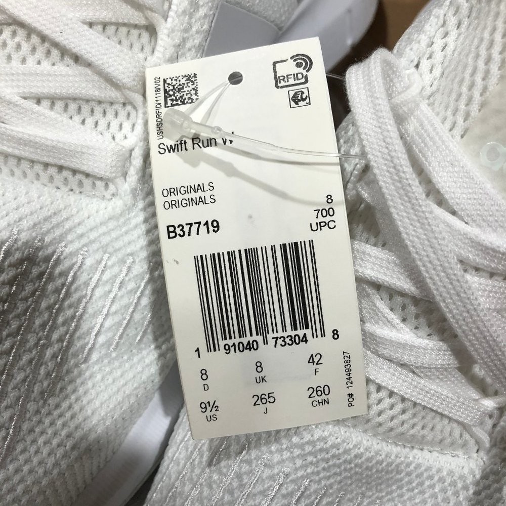 adidas Swift Run Women's White Trainers - Picture 12 of 15